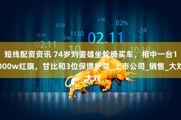 短线配资资讯 74岁刘銮雄坐轮椅买车，相中一台1000w红旗，甘比和3位保镖护驾_上市公司_销售_大刘